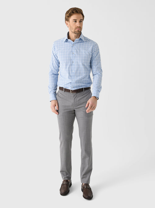 Peter Millar Crown Crafted Men's Coltrane Performance Poplin Sport Shirt