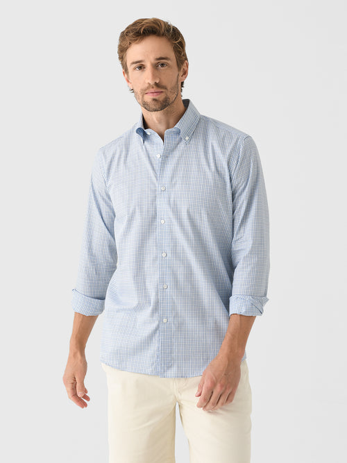 Peter Millar Crown Crafted Men's Sorrento Cotton Sport Shirt