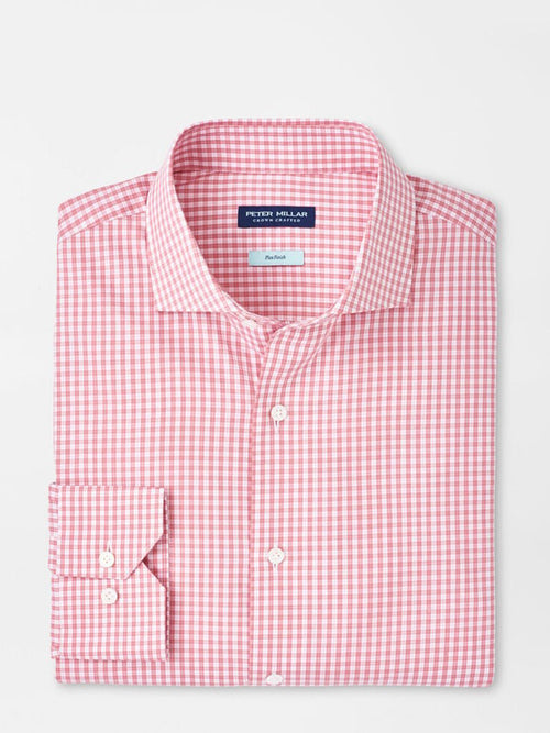 Peter Millar Crown Crafted Men's Capri Cotton Sport Shirt