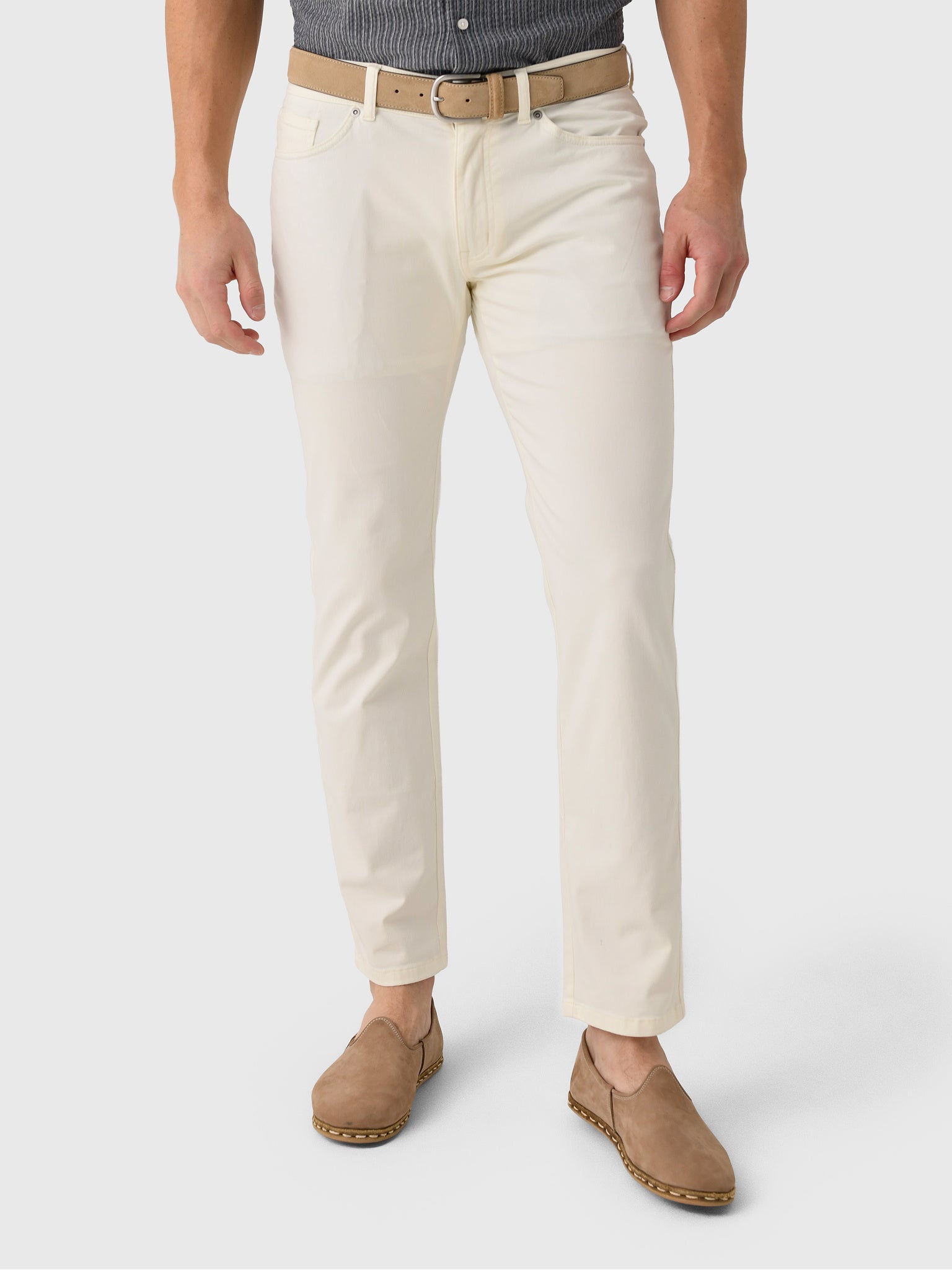 Peter Millar Crown Men's Signature Sateen Five-Pocket Pant - Saint Bernard