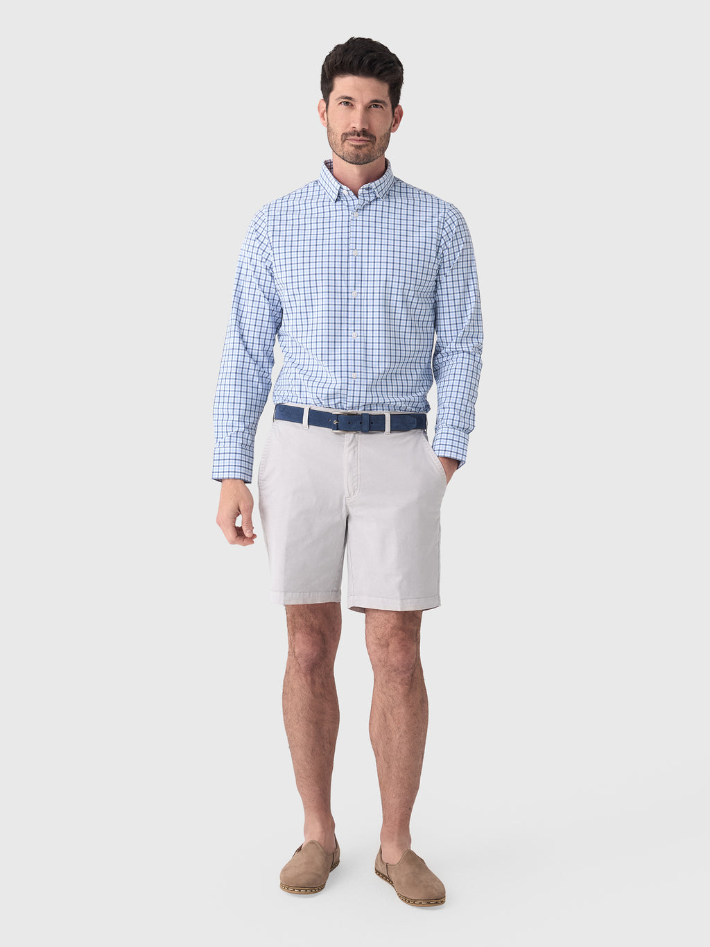 Peter Millar Crown Men's Coronado Flat Front Short - Saint Bernard