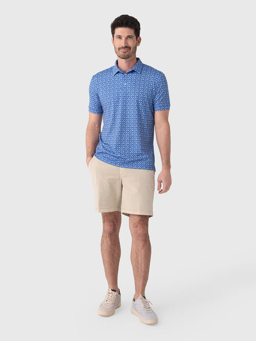 Peter Millar Crown Men's Coronado Flat Front Short - Saint Bernard