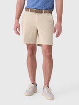 Peter Millar Crown Men's Coronado Flat Front Short - Saint Bernard