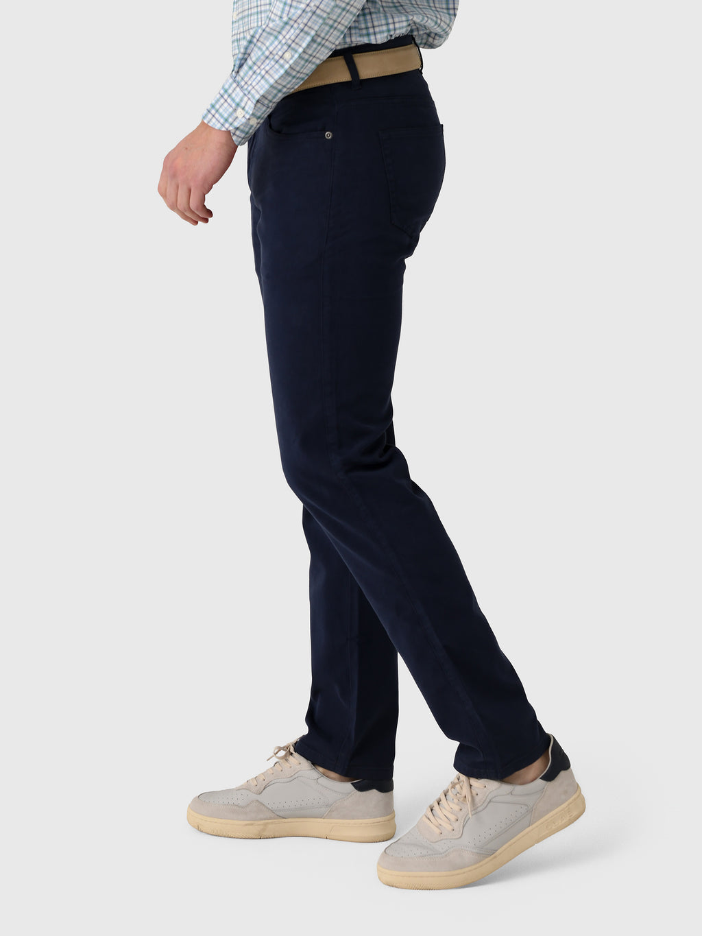 Peter Millar Crown Men's Cotton Canvas Five-Pocket Pant - Saint Bernard