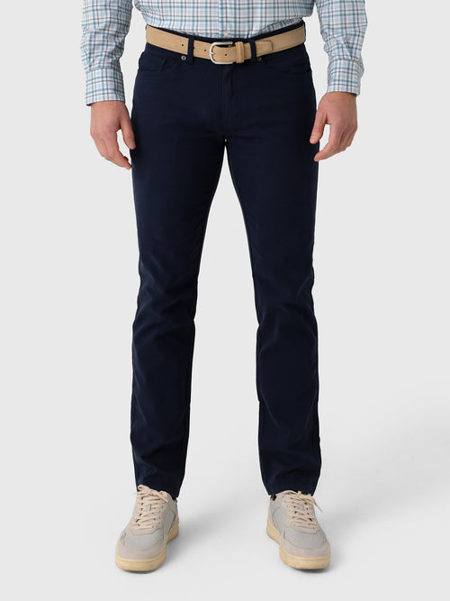 Peter Millar Crown Men's Cotton Canvas Five-Pocket Pant