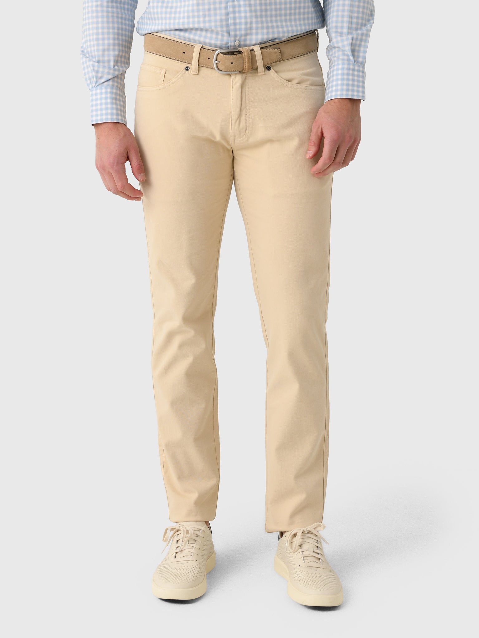 Peter Millar Crown Men's Cotton Canvas Five-Pocket Pant - Saint Bernard