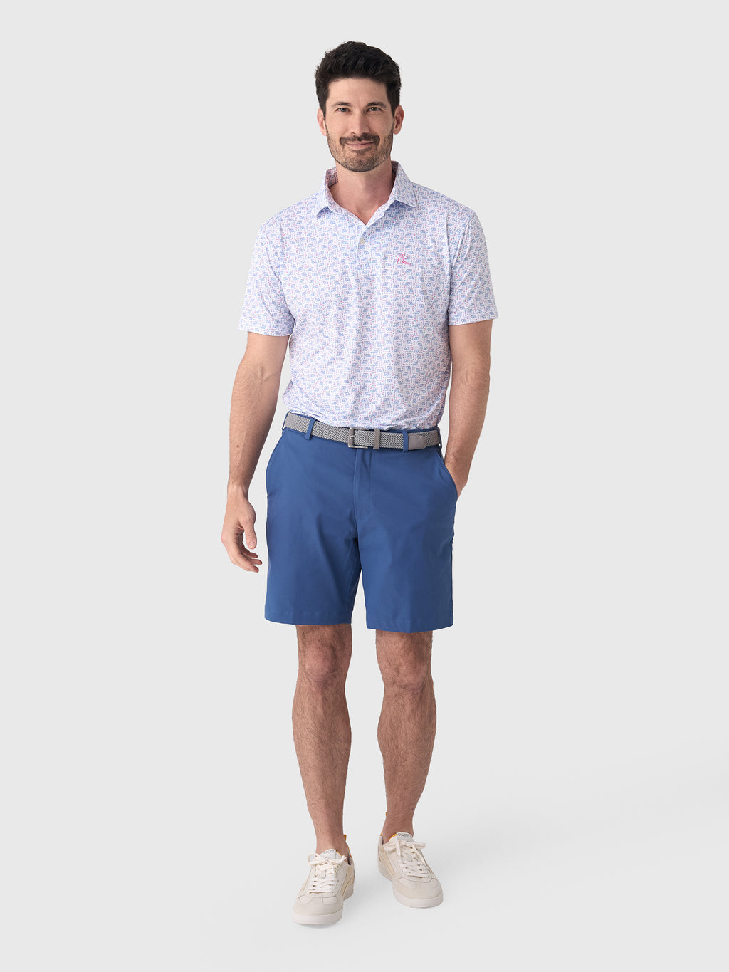 Peter Millar Crown Sport Men's EB66 Performance Short - Saint Bernard