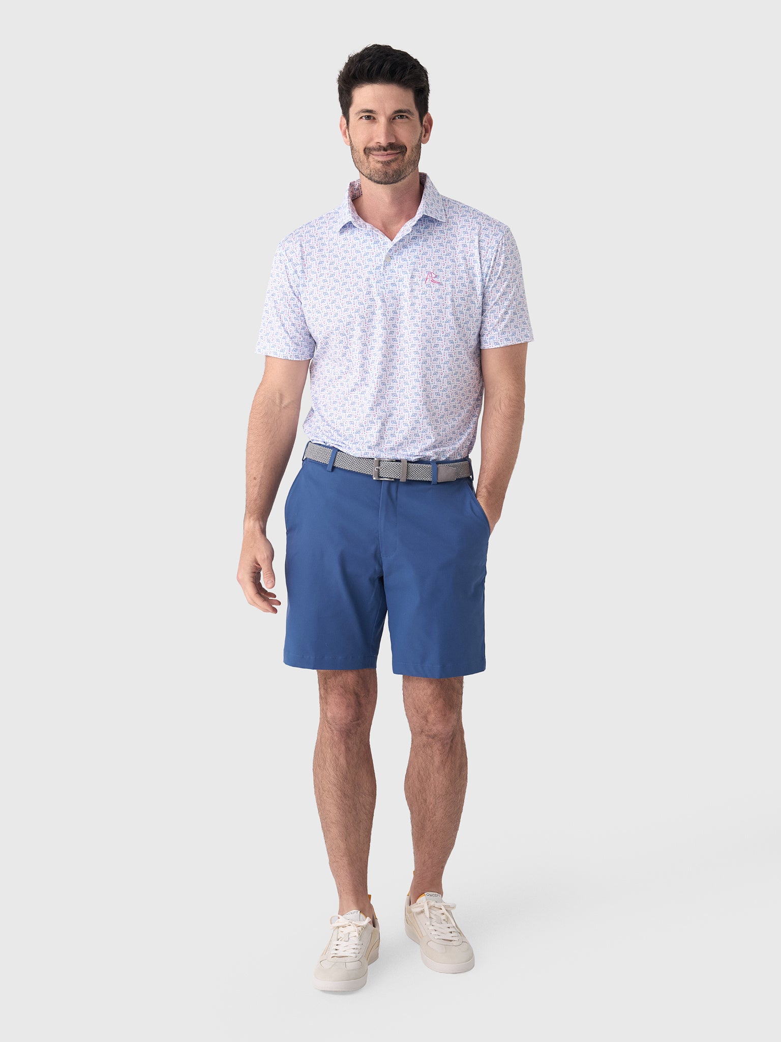 Peter Millar Crown Sport Men's EB66 Performance Short - Saint Bernard