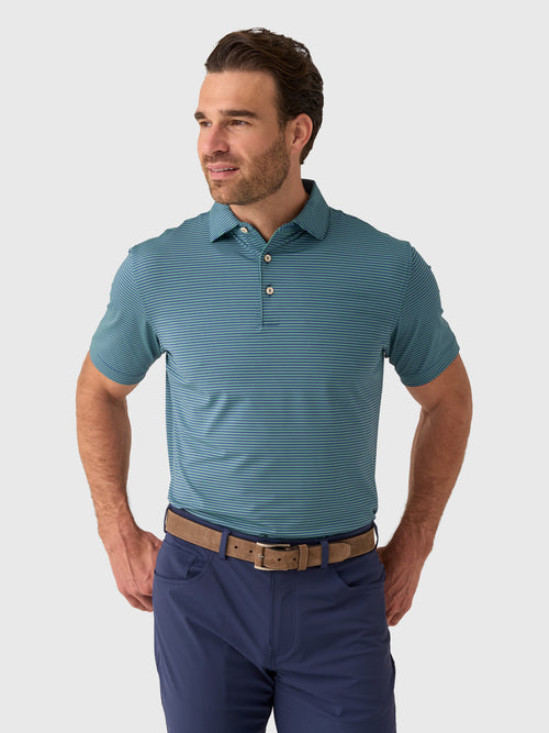 Peter Millar Crown Sport Men's Hales Performance Jersey Polo