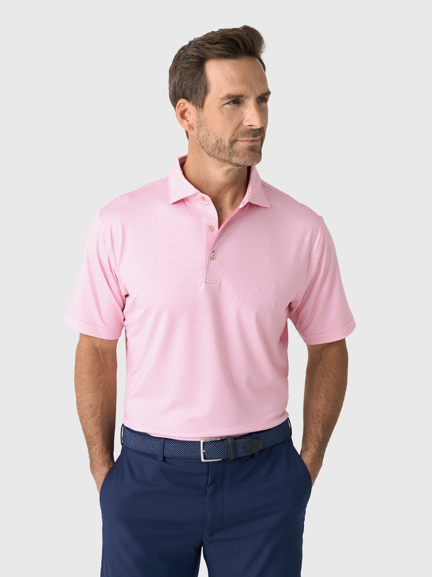 Peter Millar Crown Sport Men's Medina Performance Jersey Polo