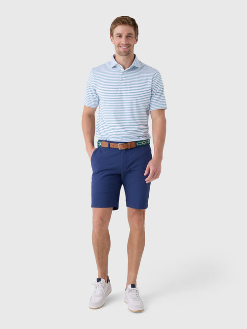 Peter Millar Crown Sport Men's Dunnes Performance Jersey Polo