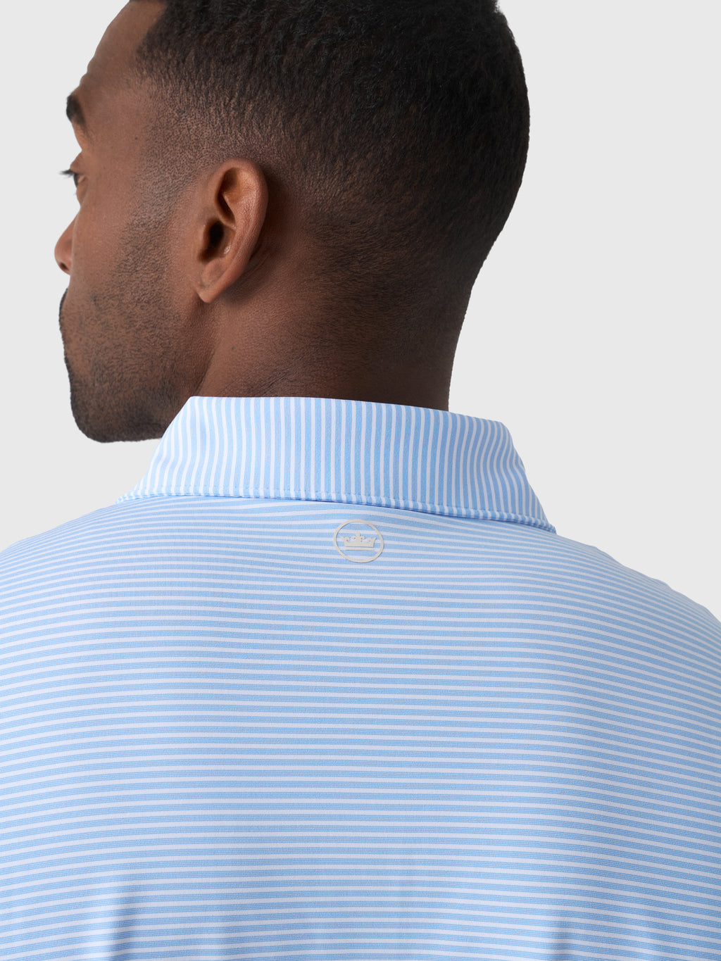 Peter Millar Crown Sport Men's Bolt Performance Jersey Polo - Saint Bernard