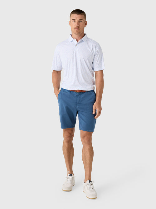Peter Millar Crown Sport Men's Featherweight Land Of The Free Performance Polo
