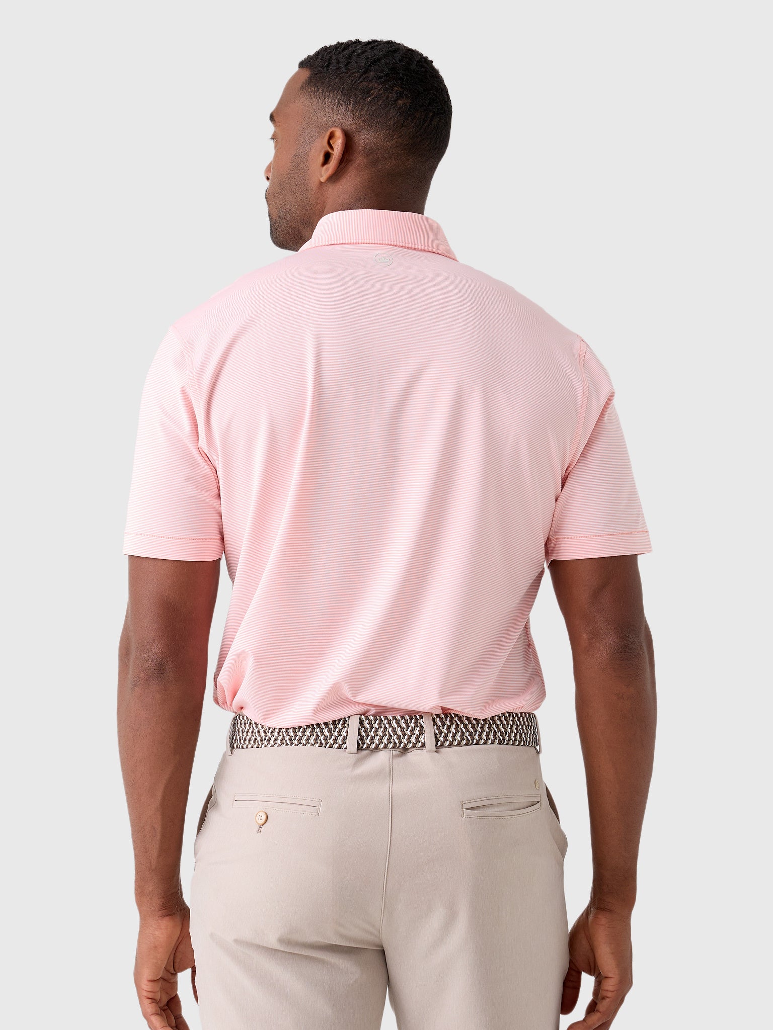 Peter Millar Crown Sport Men's Jubilee Performance Jersey Polo - Saint Bernard