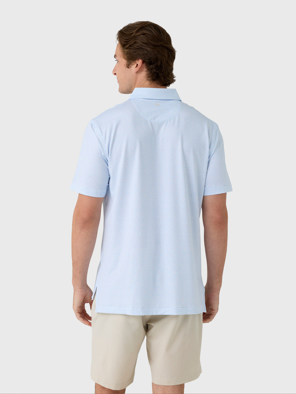 Peter Millar Crown Sport Men's Alta Performance Jersey Polo - Saint Bernard
