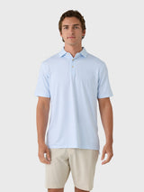 Peter Millar Crown Sport Men's Alta Performance Jersey Polo - Saint Bernard