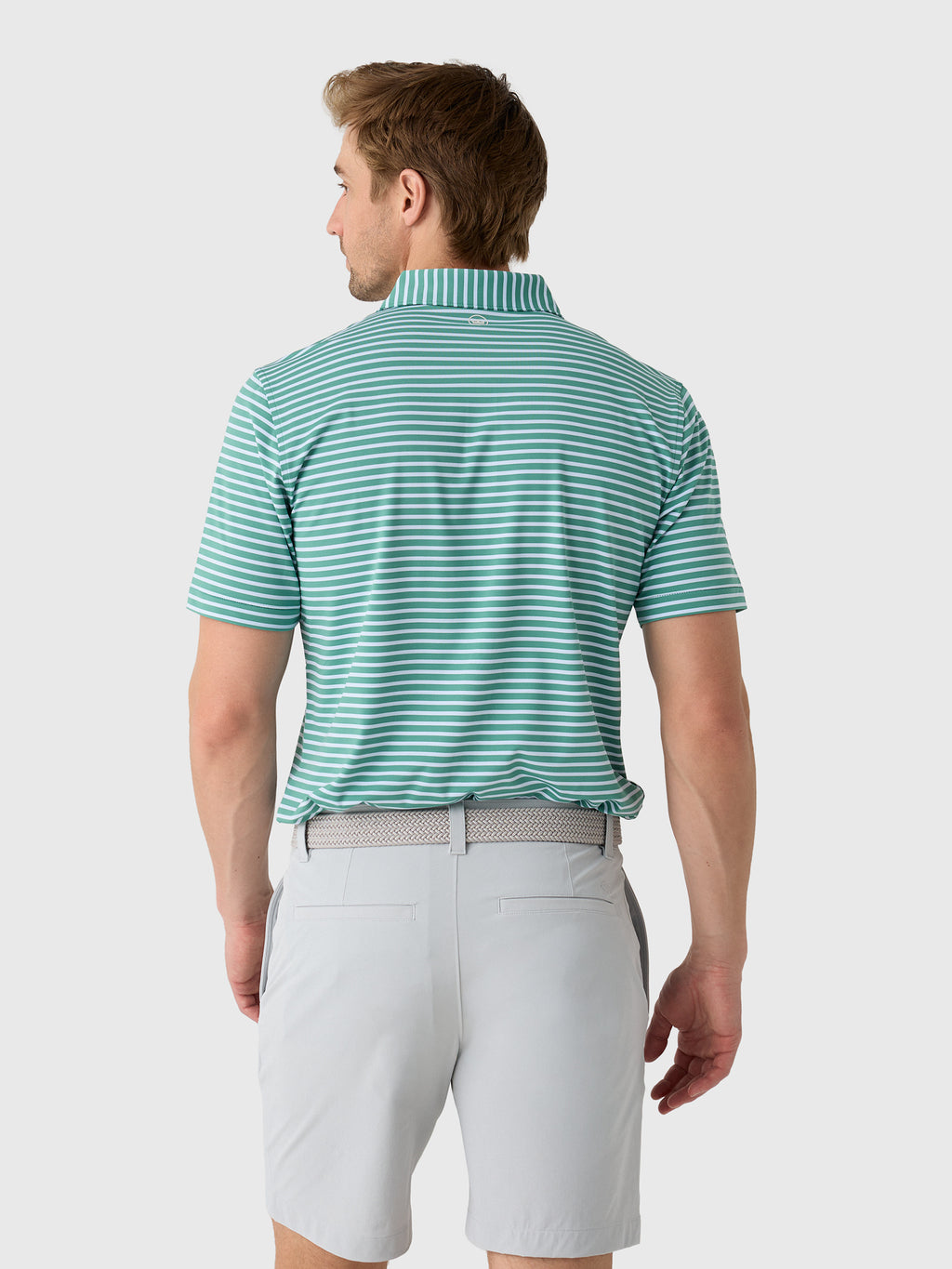 Peter Millar Crown Sport Men's Ashford Performance Jersey Polo - Saint Bernard
