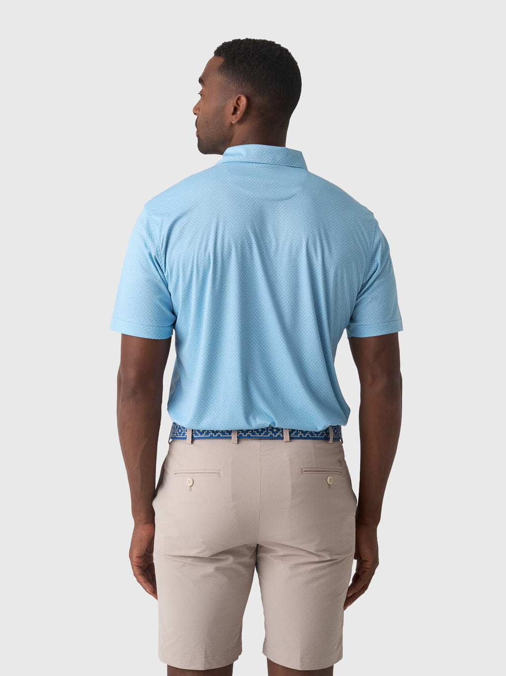 Peter Millar Crown Sport Featherweight Martinis Performance Polo - Saint Bernard