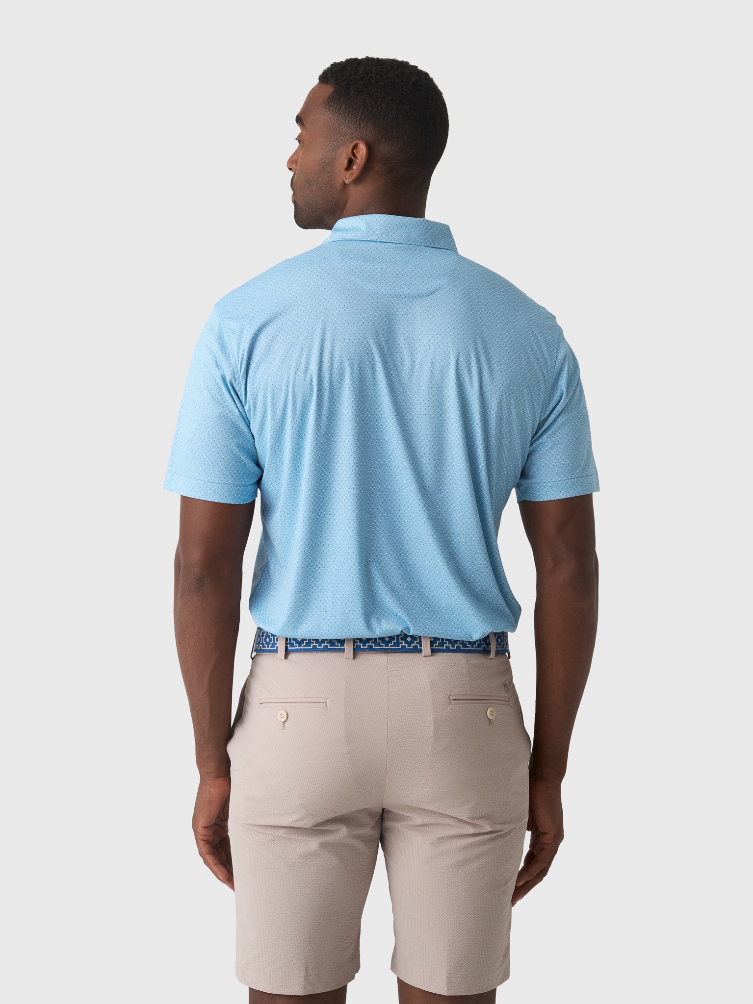 Peter Millar Crown Sport Featherweight Martinis Performance Polo - Saint Bernard