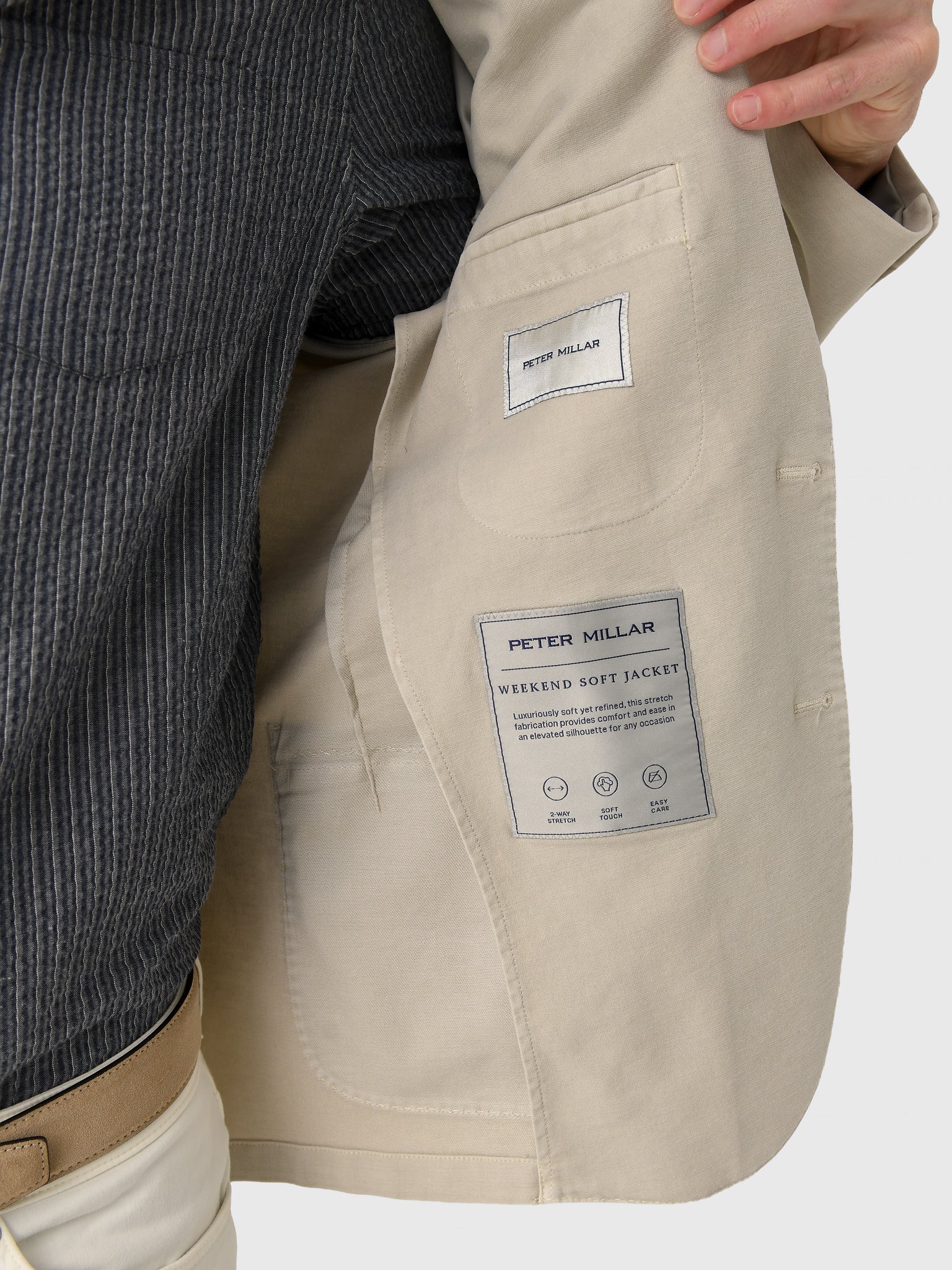 Peter Millar Crown Men's Weekend Soft Jacket - Saint Bernard