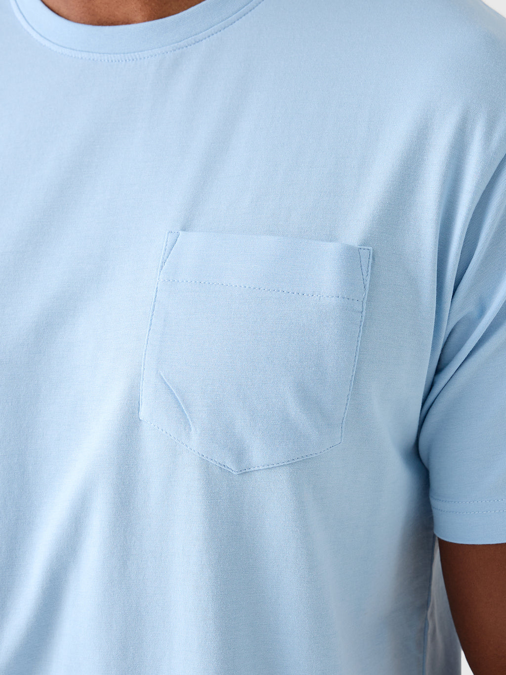 Peter Millar Crown Comfort Men's Short-Sleeve Pocket Tee - Saint Bernard