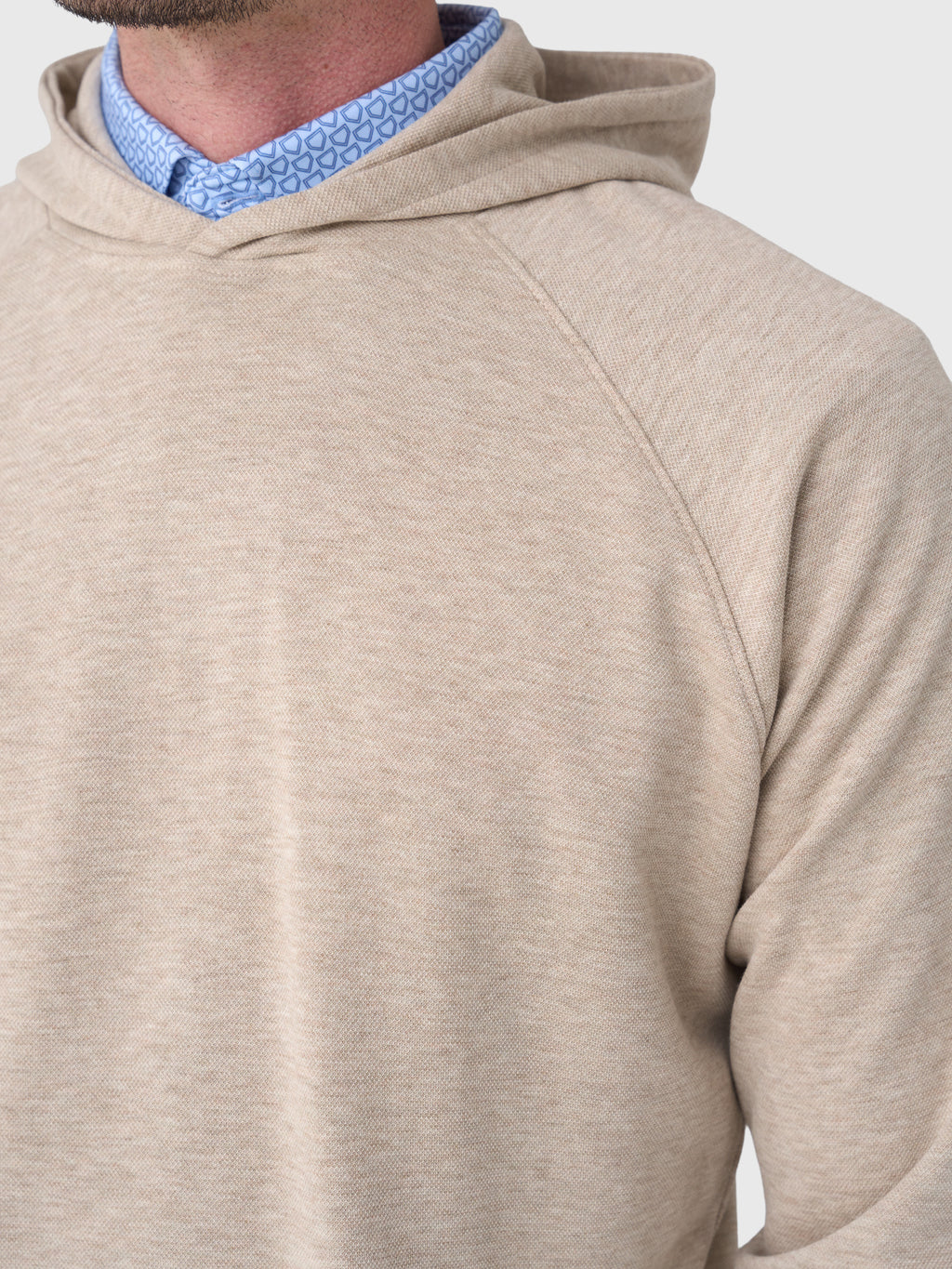 Peter Millar Crown Men's Comfort Knit Hoodie - Saint Bernard