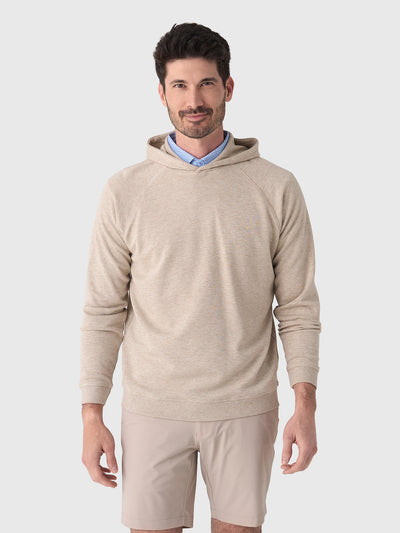 Peter Millar Crown Men's Comfort Knit Hoodie - Saint Bernard