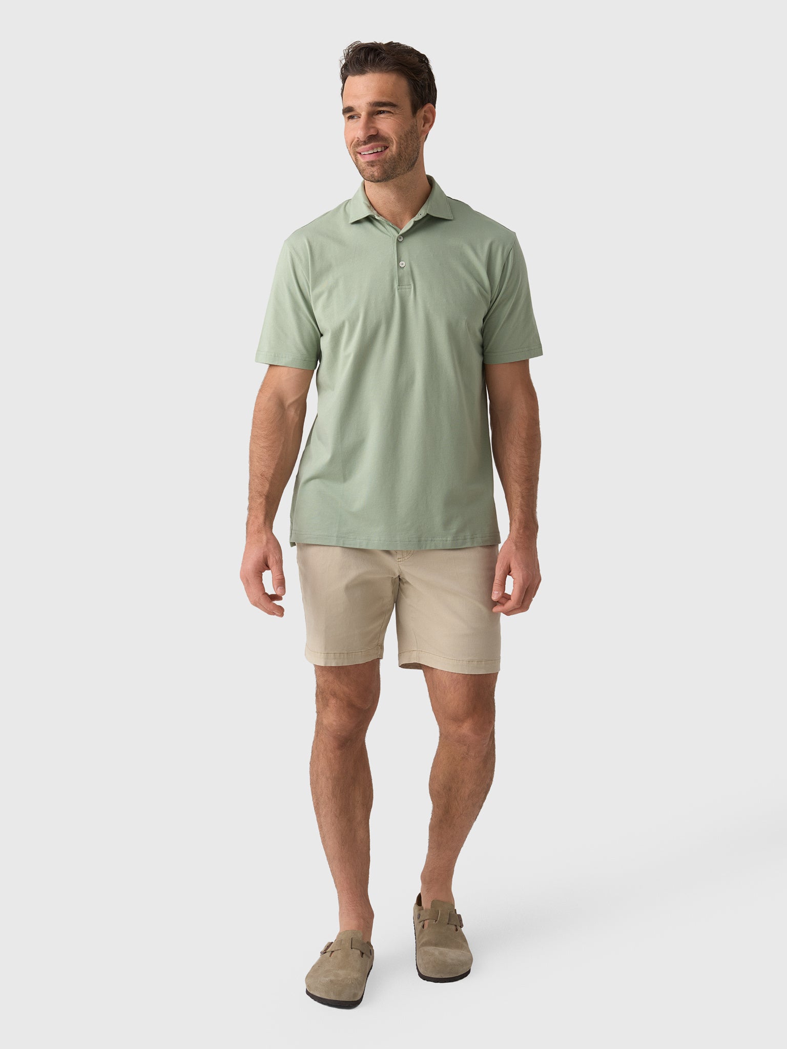 Peter Millar Crown Men's Flex Cotton Polo - Saint Bernard