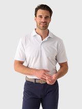 Peter Millar Crown Men's Gilman Flex Cotton Polo - Saint Bernard