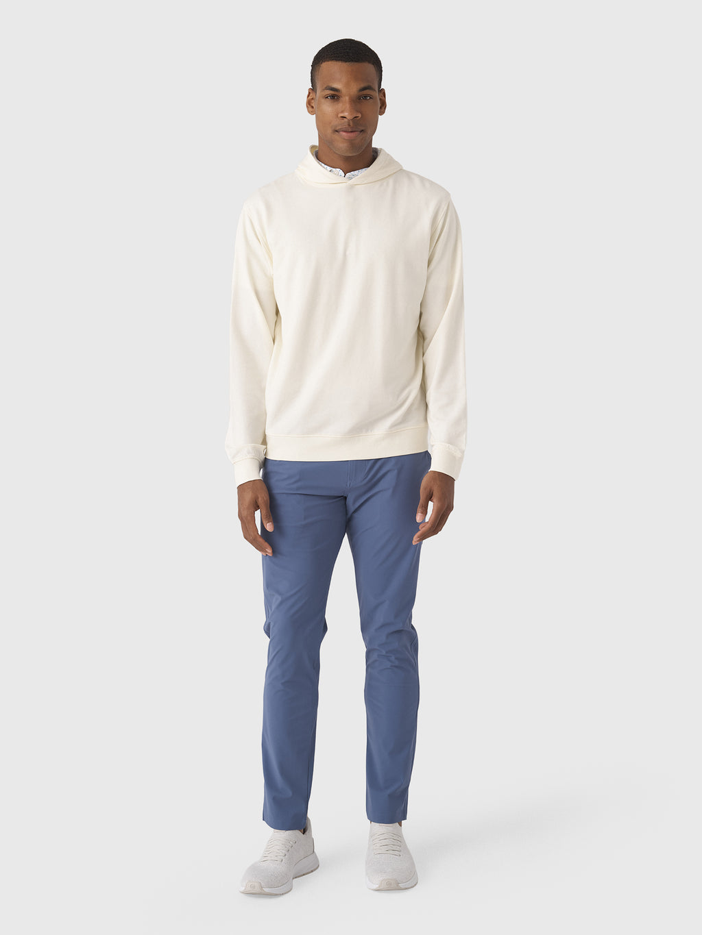 Peter Millar Crown Men's Oasis Pullover Hoodie - Saint Bernard
