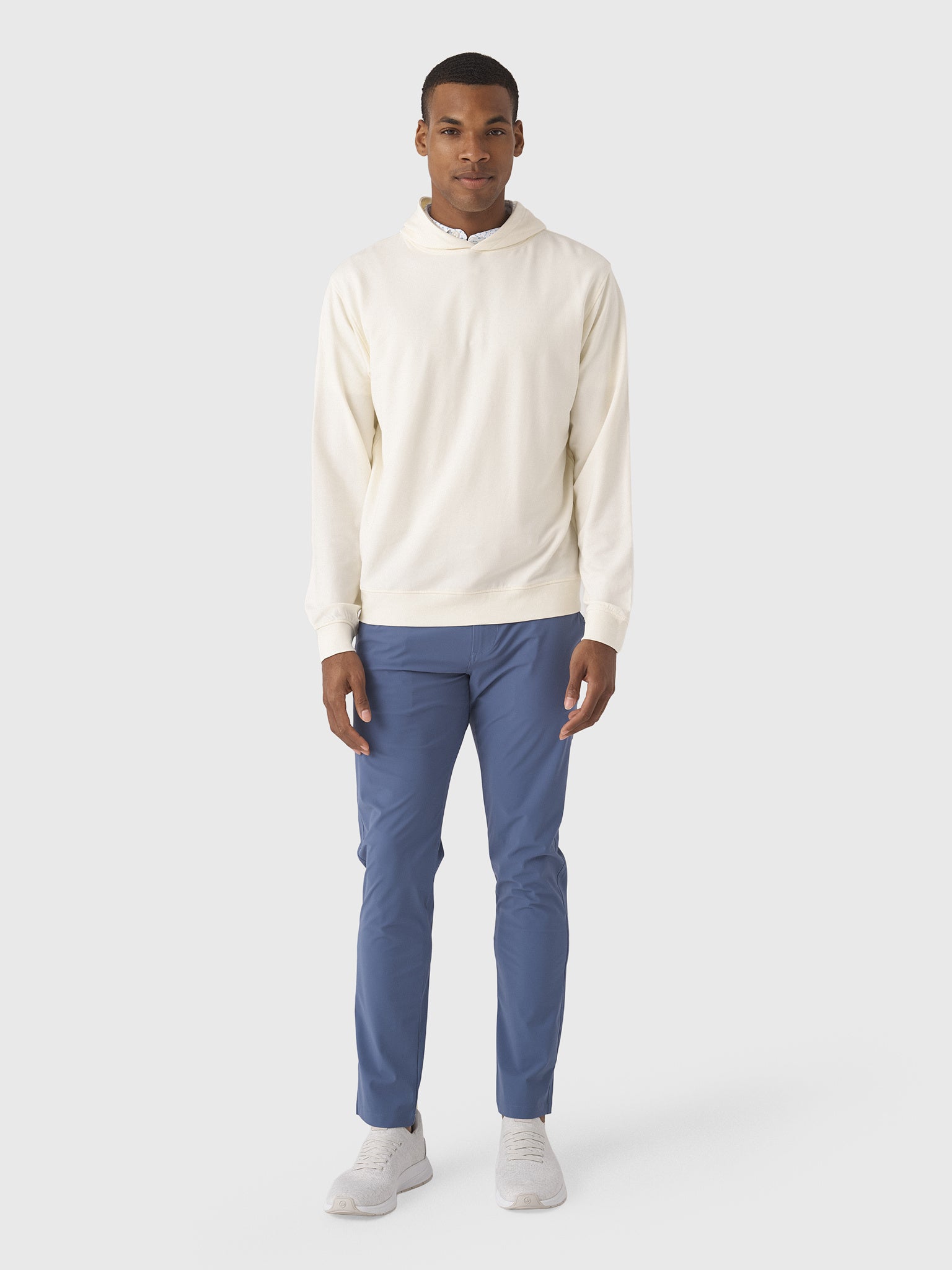 Peter Millar Crown Men's Oasis Pullover Hoodie - Saint Bernard