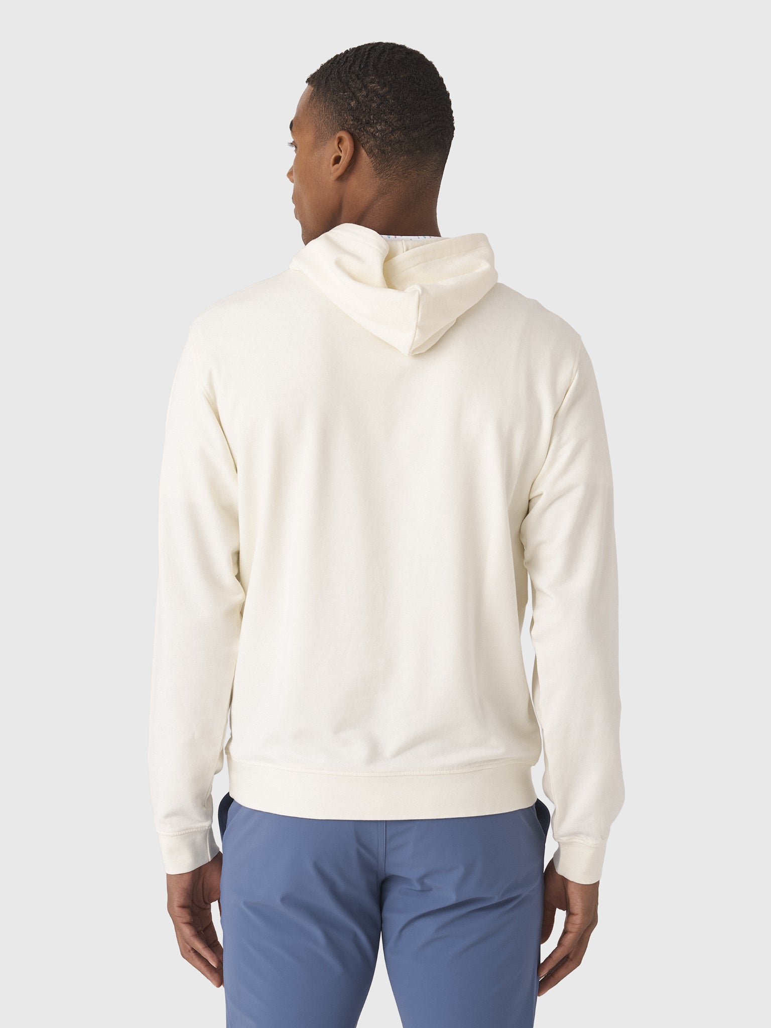 Peter Millar Crown Men's Oasis Pullover Hoodie - Saint Bernard