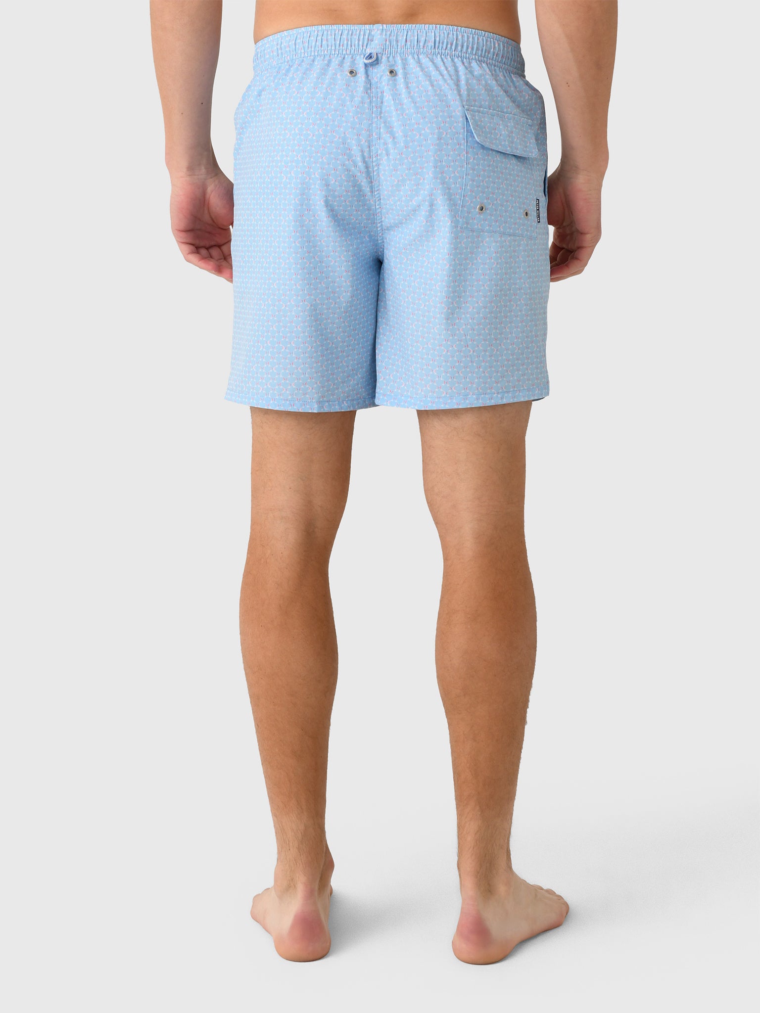 Peter Millar Crown Men's Wind In Your Sails Swim Trunk - Saint Bernard