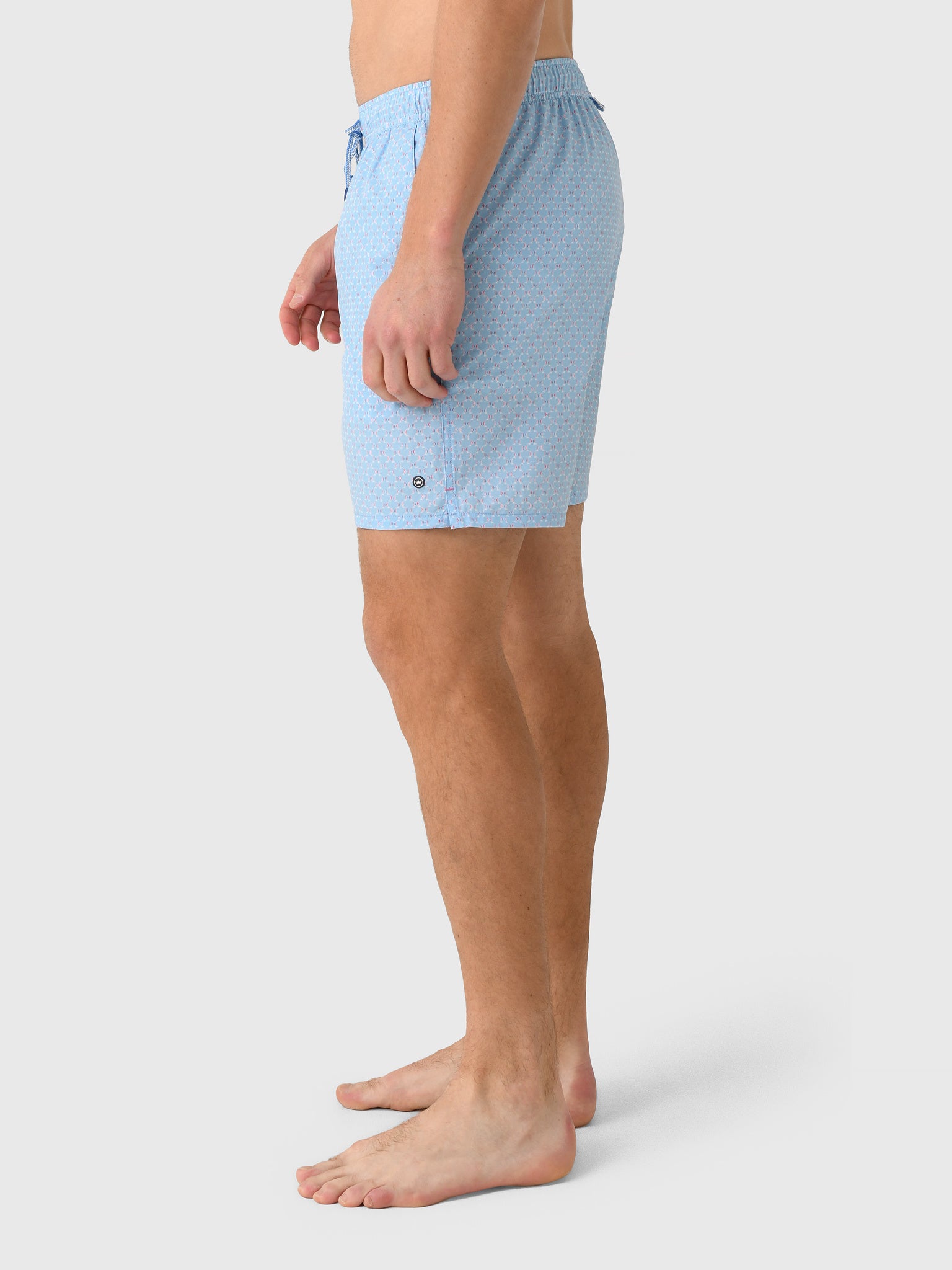 Peter Millar Crown Men's Wind In Your Sails Swim Trunk - Saint Bernard