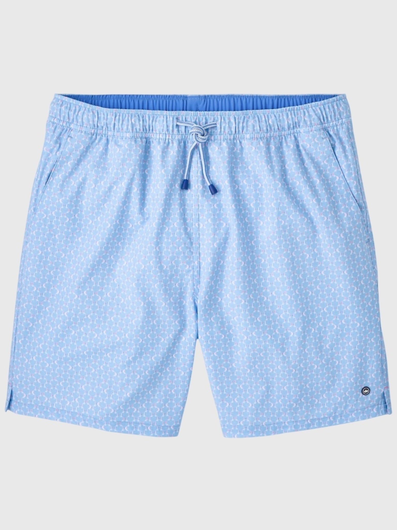 Peter Millar Crown Men's Wind In Your Sails Swim Trunk - Saint Bernard