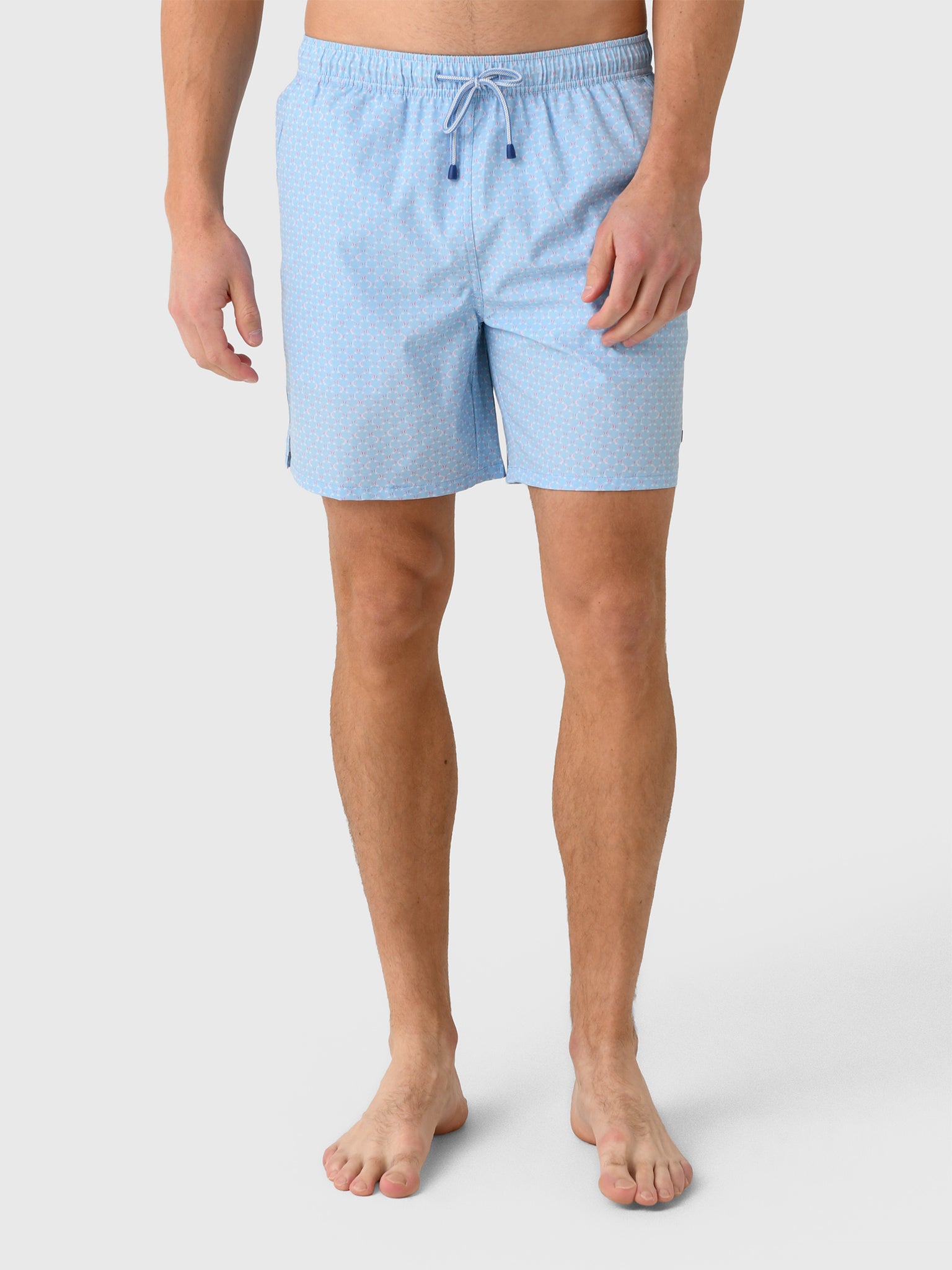 Peter Millar Crown Men's Wind In Your Sails Swim Trunk - Saint Bernard