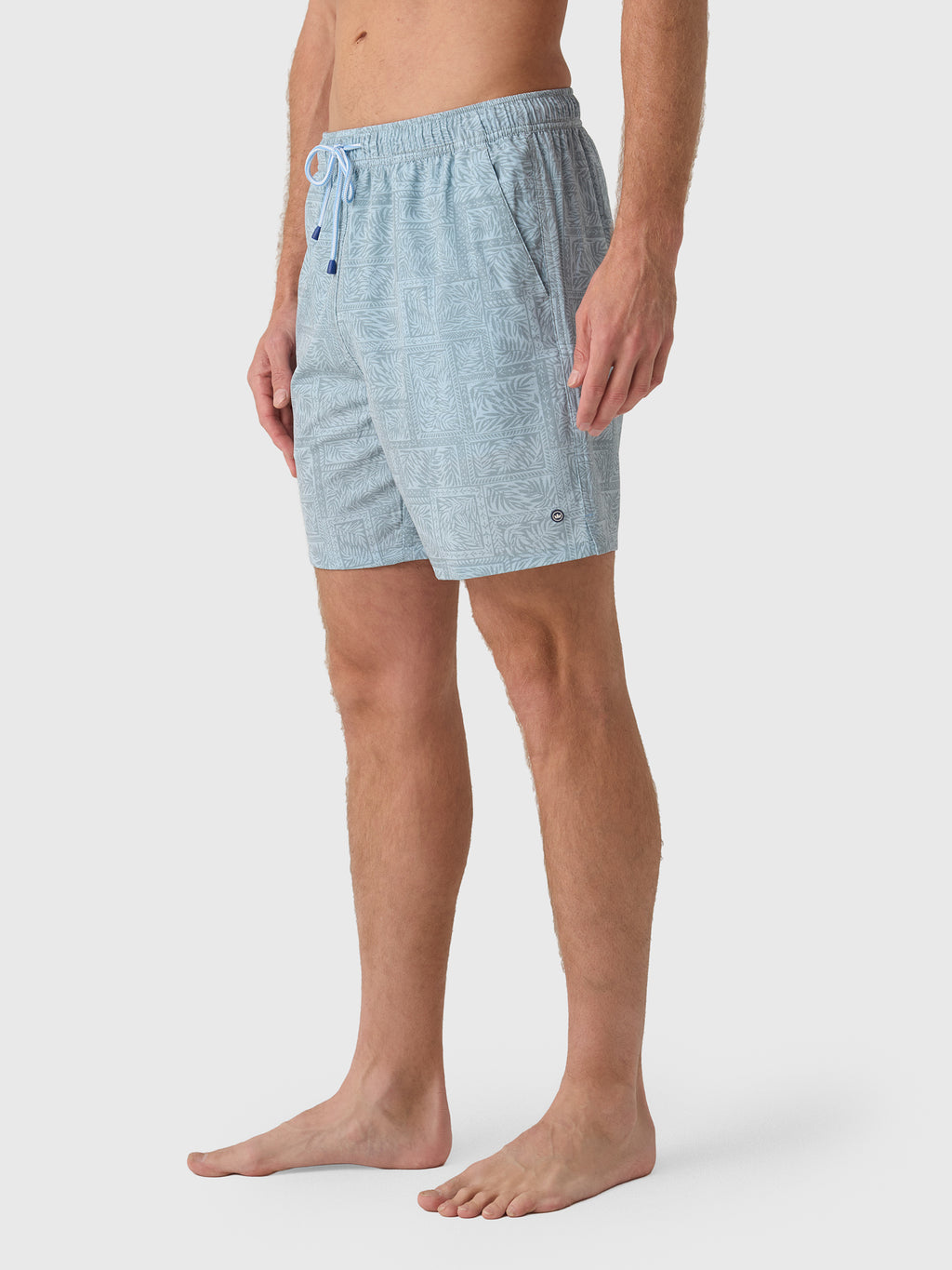 Peter Millar Crown Men's Seaside Shade Swim Trunk - Saint Bernard