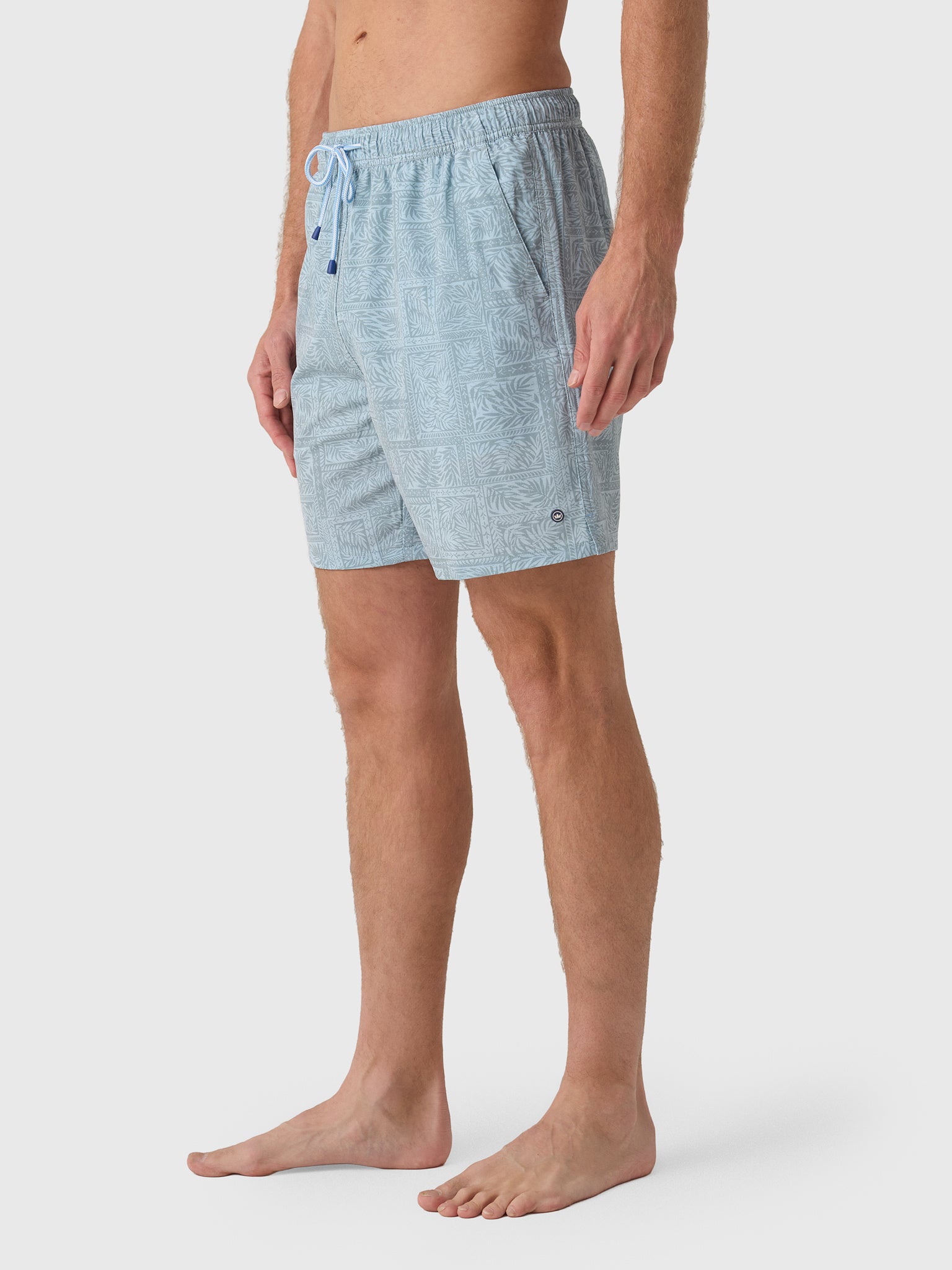 Peter Millar Crown Men's Seaside Shade Swim Trunk - Saint Bernard