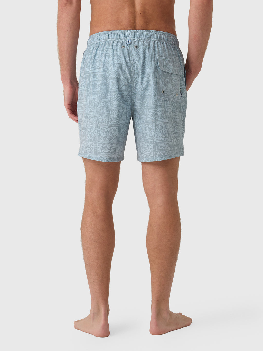 Peter Millar Crown Men's Seaside Shade Swim Trunk - Saint Bernard