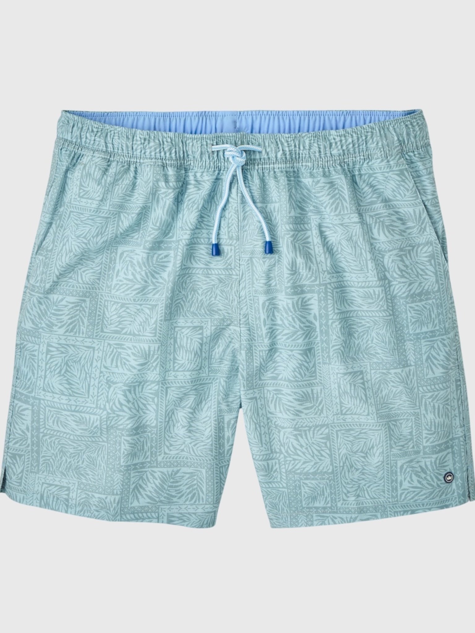 Peter Millar Crown Men's Seaside Shade Swim Trunk - Saint Bernard