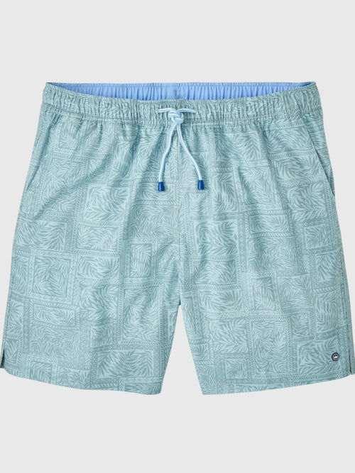 Peter Millar Crown Men's Seaside Shade Swim Trunk