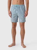 Peter Millar Crown Men's Seaside Shade Swim Trunk - Saint Bernard