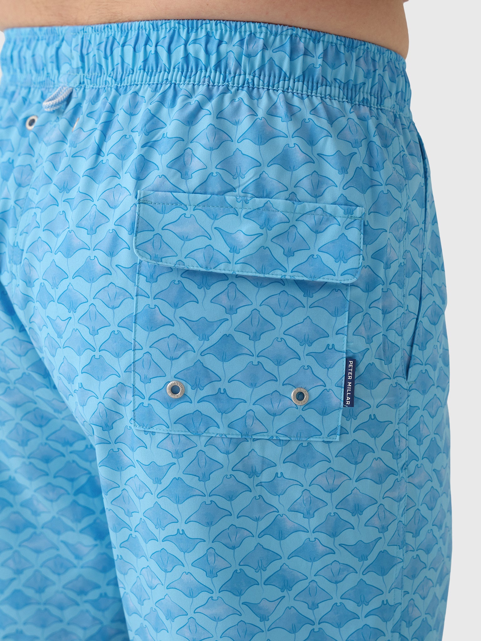 Peter Millar Crown Men's Coronado Swim Trunk - Saint Bernard