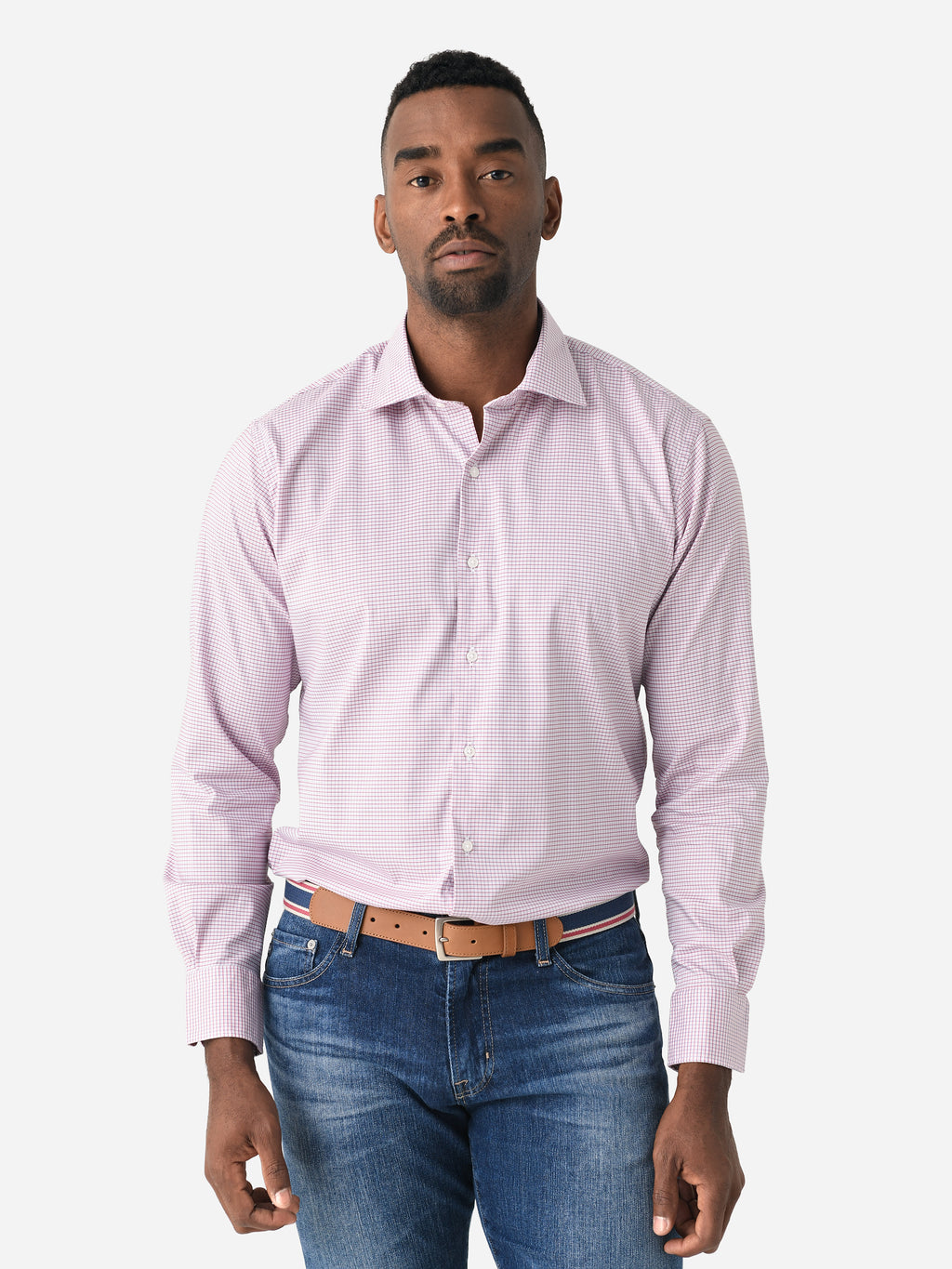 Peter Millar Crown Men's Conway Crown Lite Cotton-Stretch Sport Shirt