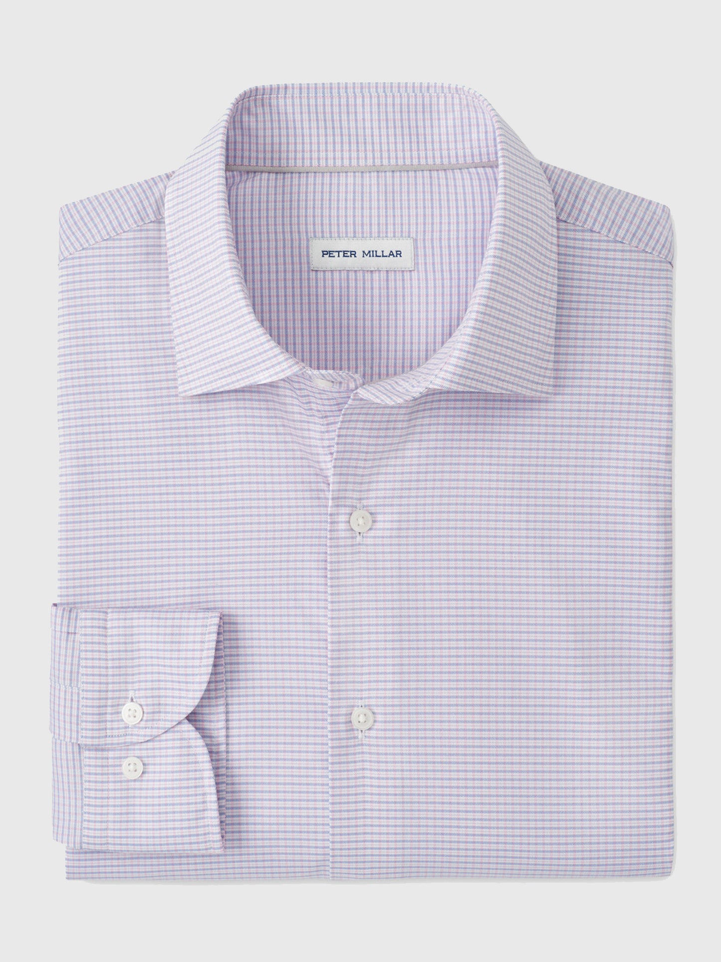 Peter Millar Crown Men's Conway Crown Lite Cotton-Stretch Sport Shirt