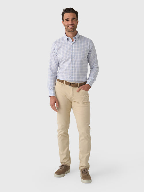 Peter Millar Crown Men's Douglas Crown Lite Cotton-Stretch Sport Shirt