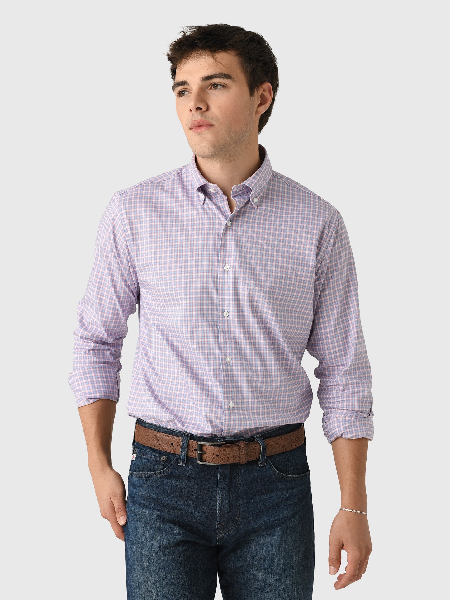 Peter Millar Crown Men's Felix Crown Lite Cotton-Stretch Sport Shirt