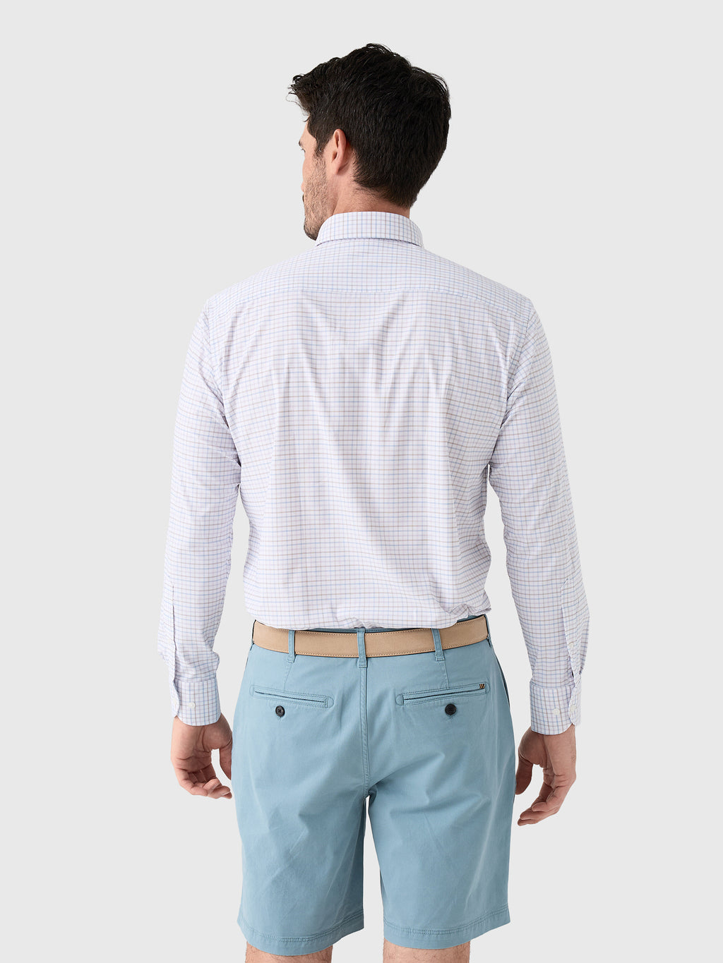 Peter Millar Crown Men's Rommel Performance Twill Sport Shirt - Saint Bernard