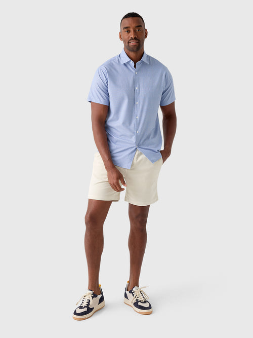 Peter Millar Crown Men's Patton Performance Poplin Sport Shirt