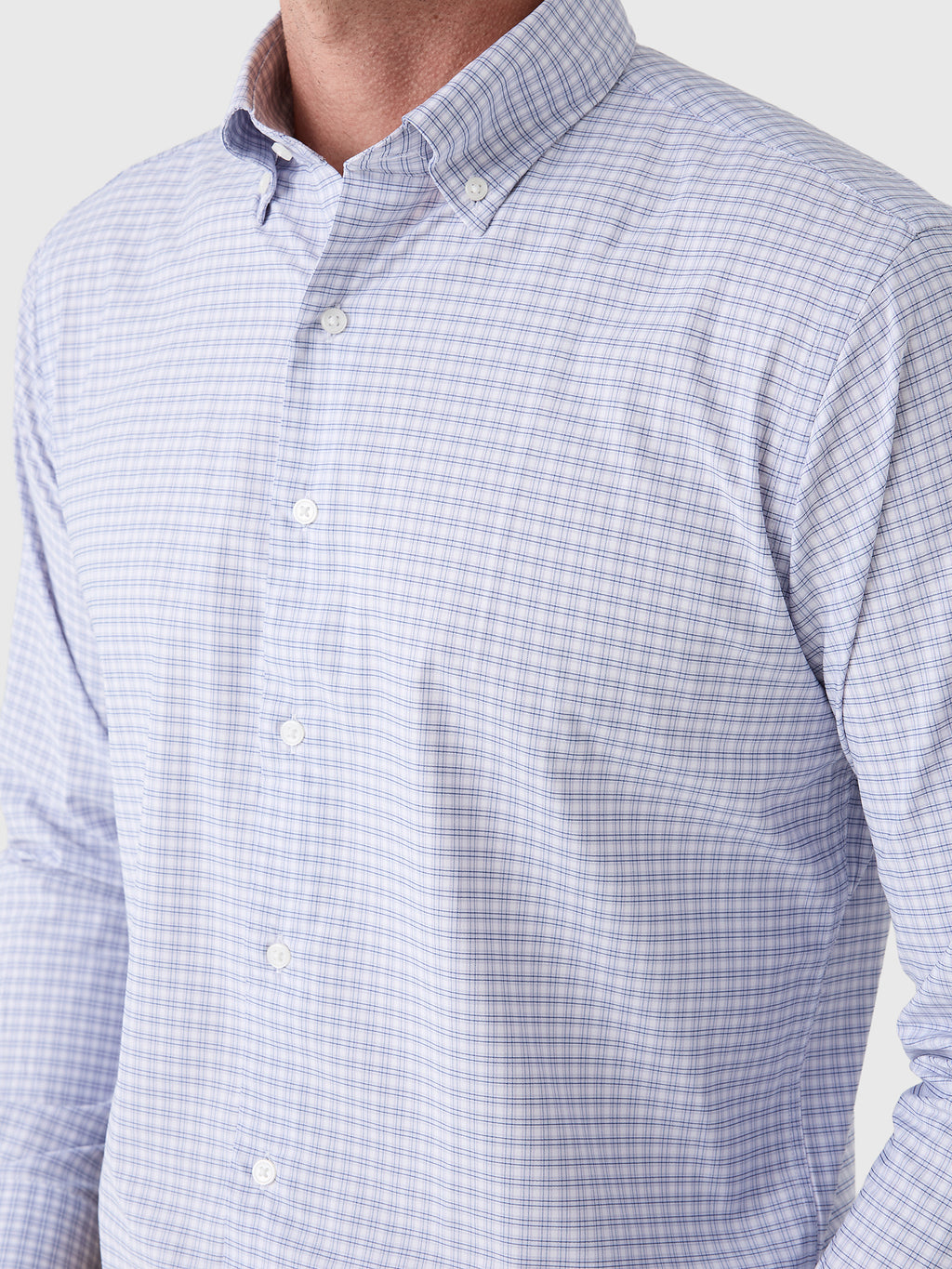 Peter Millar Crown Men's Phillip Performance Twill Sport Shirt - Saint Bernard